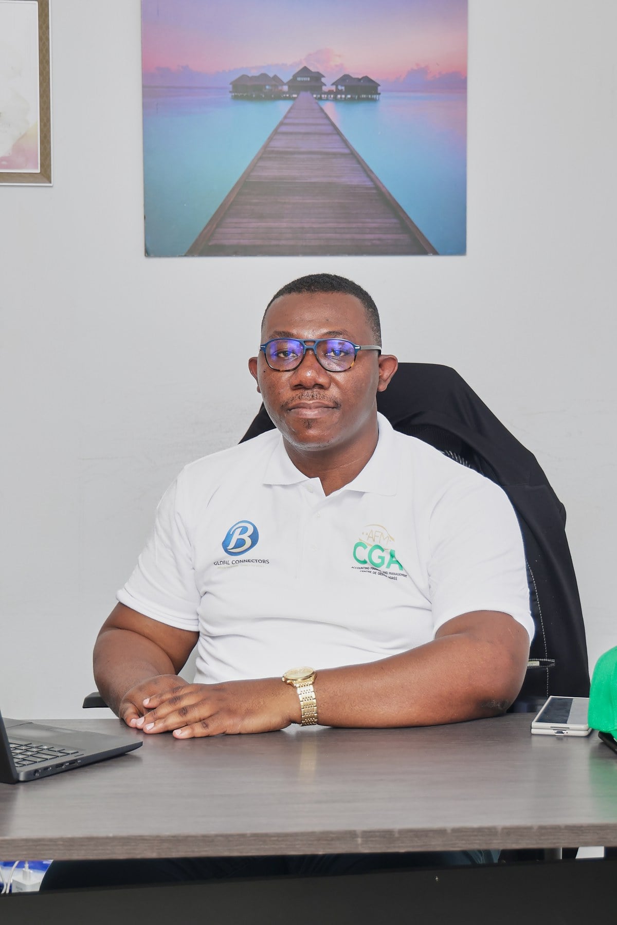 Ulrich, founder of Global Connectors, the accountant who built Compta 360