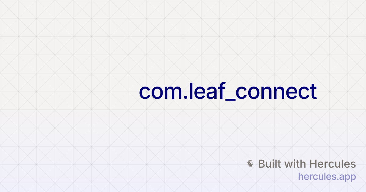 LEAF CONNECT